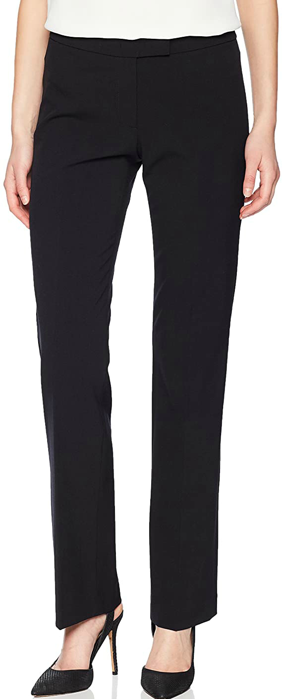 Lee riders women's ponte knit sale straight leg pant